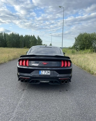 Ford Mustang cena 134200 przebieg: 47000, rok produkcji 2018 z Szczecinek małe 92